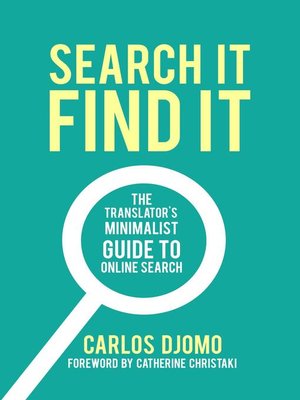 cover image of Search It, Find It